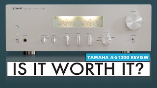 The YAMAHA AMPLIFIER to get YAMAHA AS1200 Review [upl. by Irama]