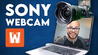 Use Sony Camera As a USB Webcam Free No Capture Card MAC or Windows [upl. by Eldin359]