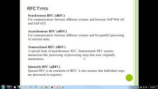 RFC Fundamentals [upl. by Nniuqal404]