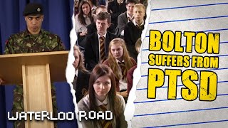 Bolton Smilie Suffers from PTSD MidAssembly  Waterloo Road [upl. by Telrats]