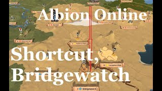 Albion Online  Caerleon to Bridgewatch fast almost safely [upl. by Coe531]