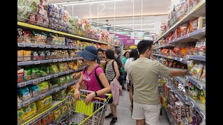 4K Bangkok shoppers paradise for tourist in Big C Supercenter Ratchadamri [upl. by Orabelle322]