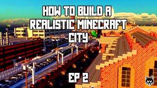 How to Build a Realistic Minecraft City  EP 4  Store Complex [upl. by Perseus]