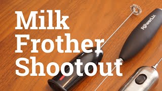 Best Milk Frothers Compared [upl. by Ellwood679]