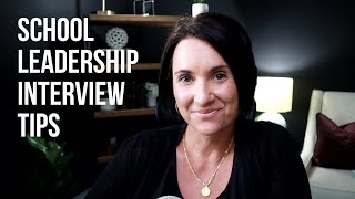 How to Interview for a School Leadership Position  Kathleen Jasper [upl. by Ettezzil69]