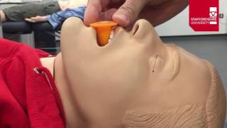 Oropharyngeal Airway Insertion [upl. by Llerrut]