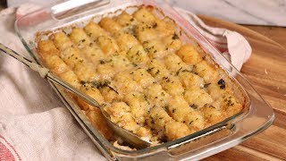 Tater Tot Casserole Recipe  Ep 1329 [upl. by Nezam112]