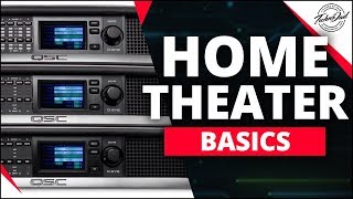 How to Add an External Amplifier to Your AV Receiver  Home Theater Basics [upl. by Nerradal845]