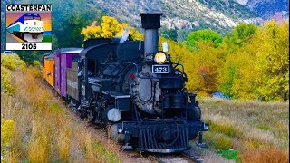 DURANGO Fall Steam Trains [upl. by Lustig441]