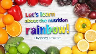 Eat the Rainbow  Nutrition Lesson for Kids [upl. by Parfitt]