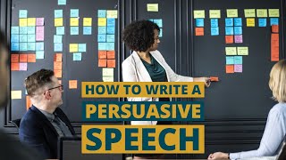 How To Write A Persuasive Speech [upl. by Nnairol]