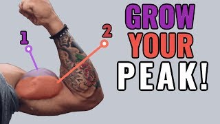 How to Grow Your Biceps Peak 4 ScienceBased Tips [upl. by Harding]