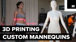 3D printed lifelike mannequins [upl. by Gotthelf]