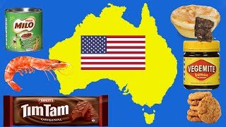 Americans Try Australian Food Aussie Reacts [upl. by Idissac159]