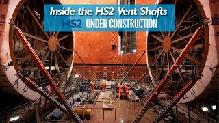 Inside HS2 Vent Shaft Construction [upl. by Karon]