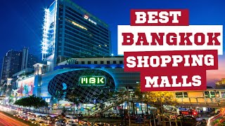 5 Must Visit Shopping Malls In Bangkok Thailand [upl. by Clarabelle]