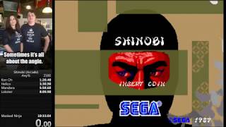 Shinobi Arcade Speedrun in 101640 Former World Record [upl. by Lucine]