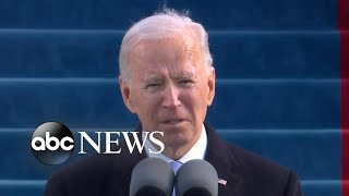 President Joe Biden delivers his inaugural address  FULL SPEECH [upl. by Pietje]