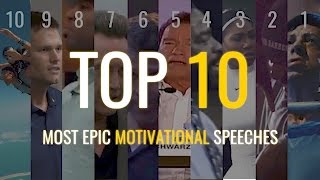 Top 10  Most Epic Motivational Speeches [upl. by Eulaliah]