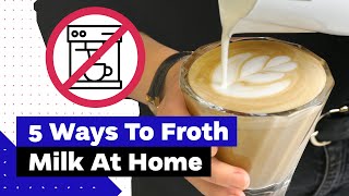 How To Froth Milk At Home Best Milk Frothers Review [upl. by Koosis]