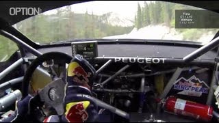 On Board  S LOEB Pikes Peak FULL RECORD HD Option Auto [upl. by Poree]