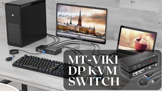 How to use Display Port KVM Switch An Easy Tutorial [upl. by Gabbey222]