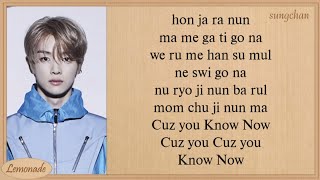 NCT U  Know Now Easy Lyrics [upl. by Tollmann]