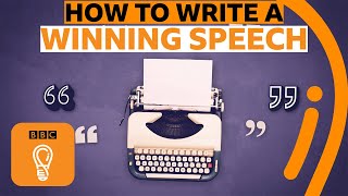 How to write a perfect speech  BBC Ideas [upl. by Werdnael556]