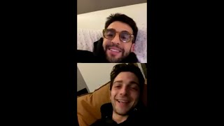 Gianluca Ginoble and Piero Barone Il Volo Live Chat [upl. by Assiar]