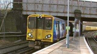 Half an Hour at 216  Birkenhead North Station 1022017  Class 507 508 terminus [upl. by Attenrev474]