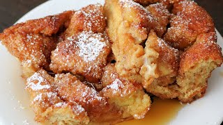 Easy Baked French Toast Casserole Recipe  Delicious and Simple Breakfast [upl. by Munster723]