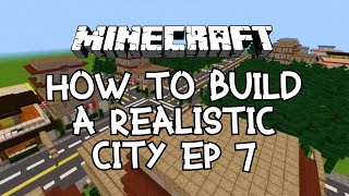 Minecraft  How to Build A Realistic City  EP 4  Making More Apartments Quick [upl. by Pantin300]