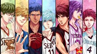 OPENING All opening 1  7 Kuroko no Basket  Full Version [upl. by Oilut]