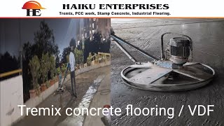 Puranik Bay Tokyo  Tremix Concrete flooring VDF By Haiku Enterprises [upl. by Ennirac]