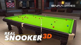 Real Snooker 3D  iPhone iPad amp Android Gameplay Video [upl. by Dowzall]