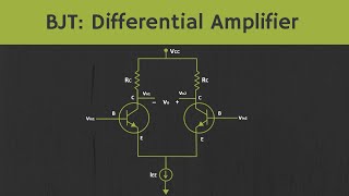 BJT Differential Amplifier Explained [upl. by Acira]