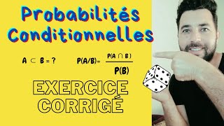 Probabilités conditionnelles Exercice corrigé 2020 [upl. by Murdoch569]